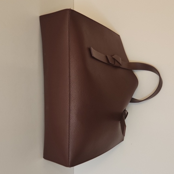 Rachel Zoe Burgandy Arialith in Bordo Vegan Leather Tote - Picture 6 of 9